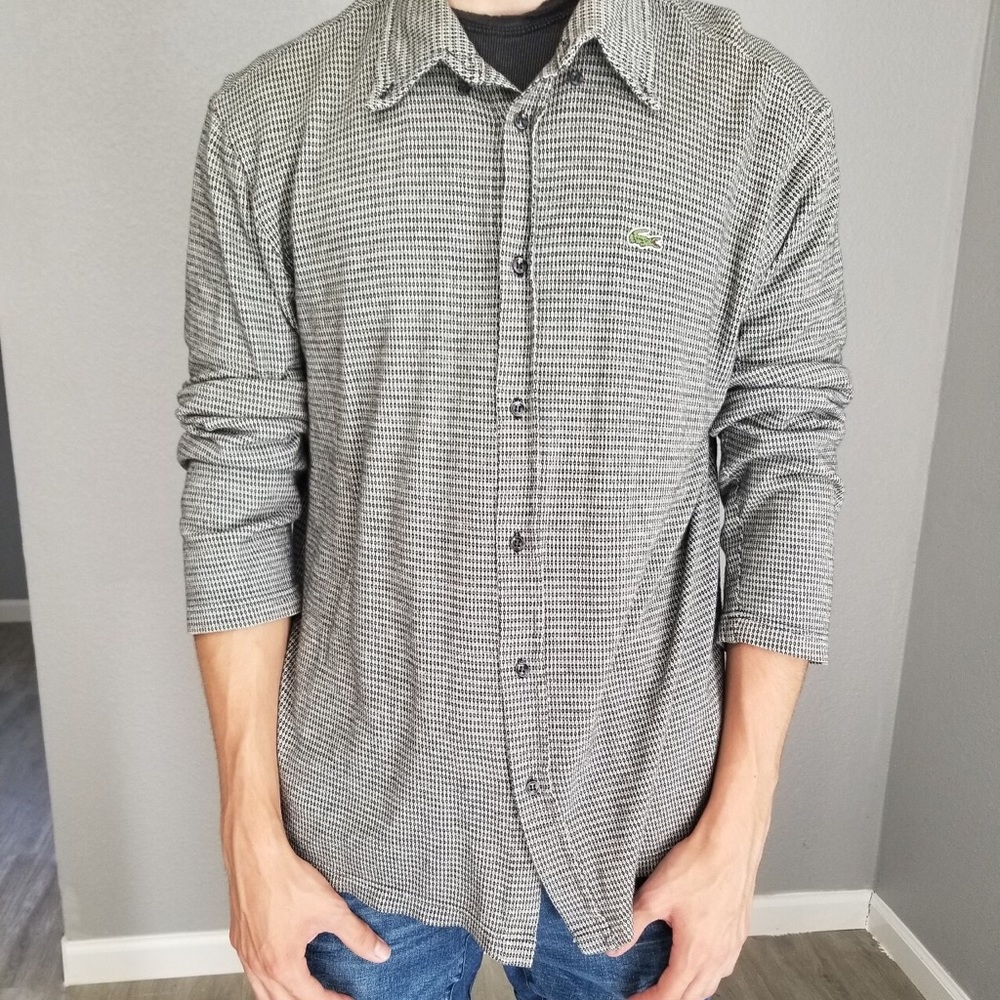 Lacoste button up shirt